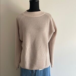 Jacqueline de Yong Women's Cream Sweater Sz L